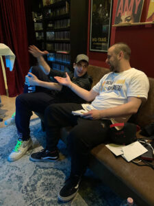 Studio di registrazione Wonderland Studio Recording sala regia con gli O-Jay